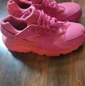 Pink on pink huraches 5.5Y